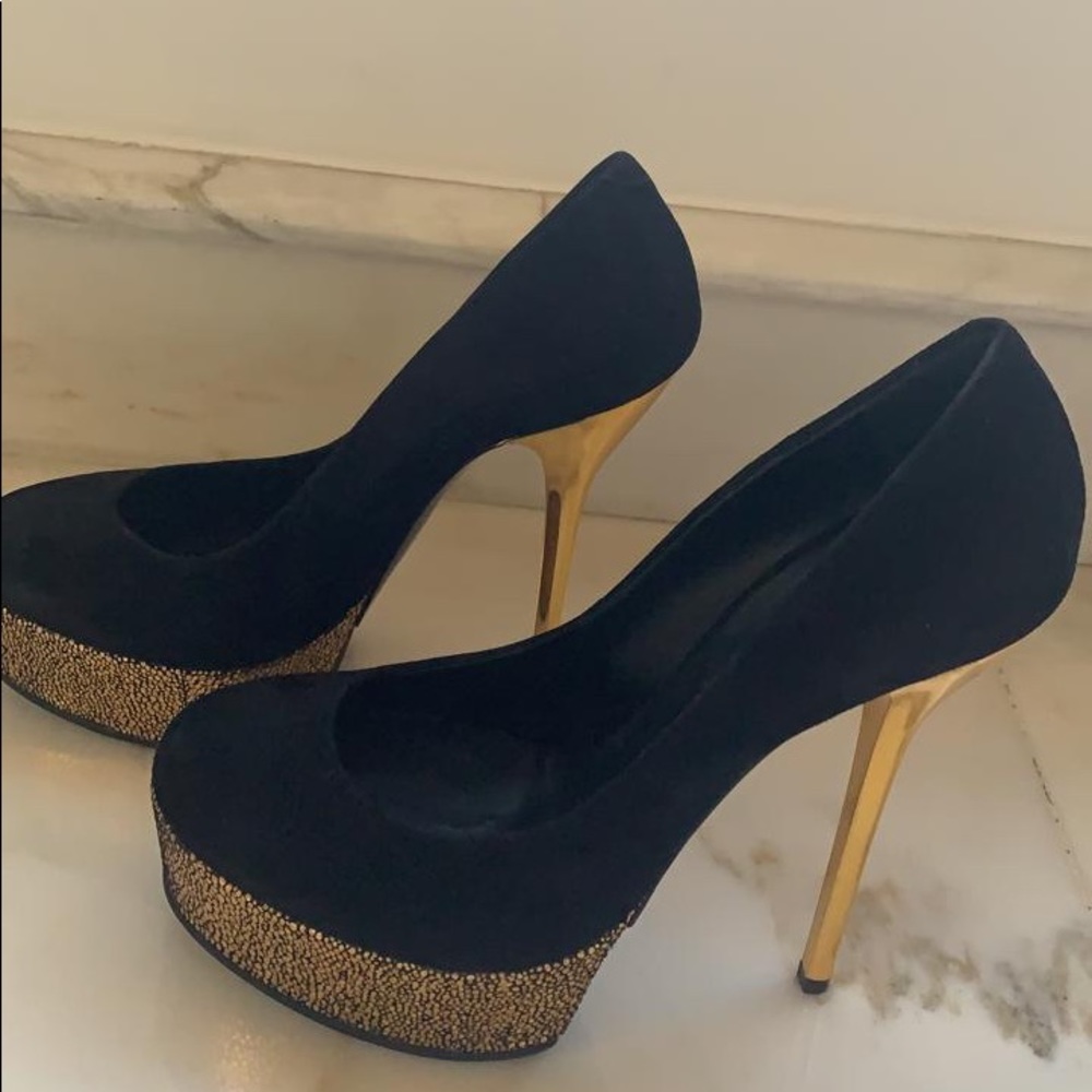 giuseppe zanotti black heels